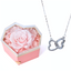 Rosa En Cúpula Corazón Amor Eterno Para Mamá