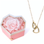 Rosa En Cúpula Corazón Amor Eterno Para Mamá