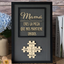 Cuadro Personalizado para Mamá: La Pieza que Nos Une (25 x 38 cm)