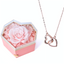 Rosa En Cúpula Corazón Amor Eterno Para Mamá